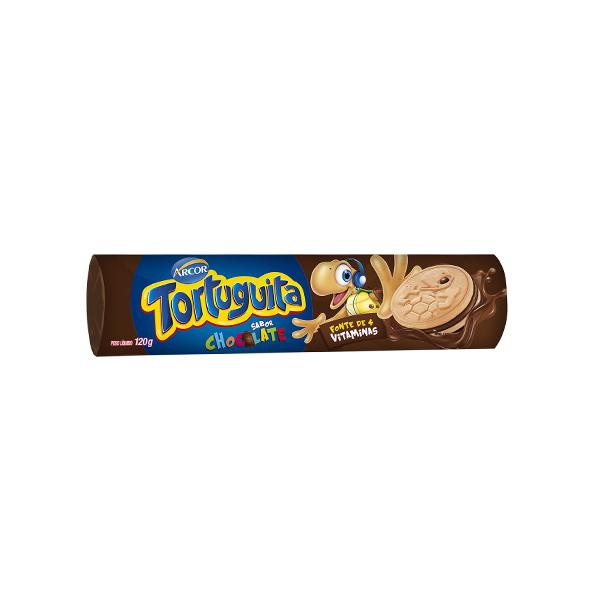 BISCOITO ARCOR TORTUGUITA RECH CHOCO 120