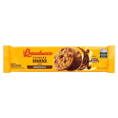 BISCOITO BAUDUCCO COOKIES 96G MAXI