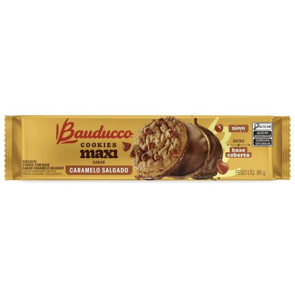 BISCOITO BAUDUCCO COOKIES MAXI CARAMELO