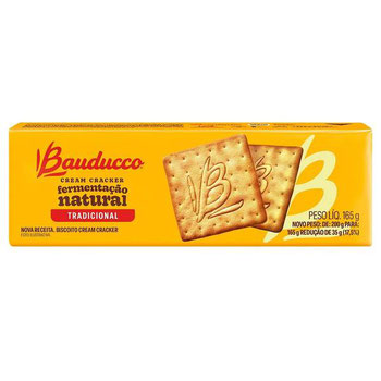 BISCOITO BAUDUCCO CREAM CRACKER 165G