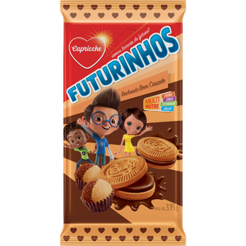 BISCOITO CAPRICCHE FUTURIN RECH BEM CASA