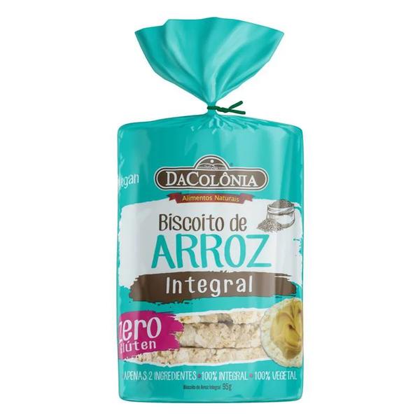 BISCOITO DACOLONIA ARROZ S/GLUTEN 95G