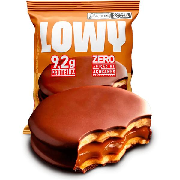 BISCOITO LOWY RECH COBERTO DOCE DE LEITE