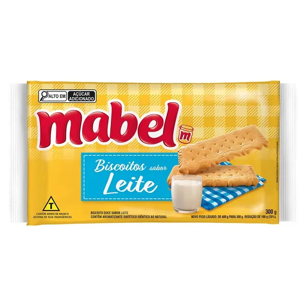 BISCOITO MABEL LEITE 300G