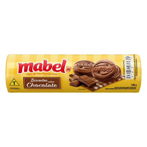 BISCOITO MABEL RECHEADO CHOC 120G