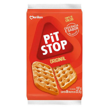 BISCOITO MARILAN PIT STOP ORIG 137G