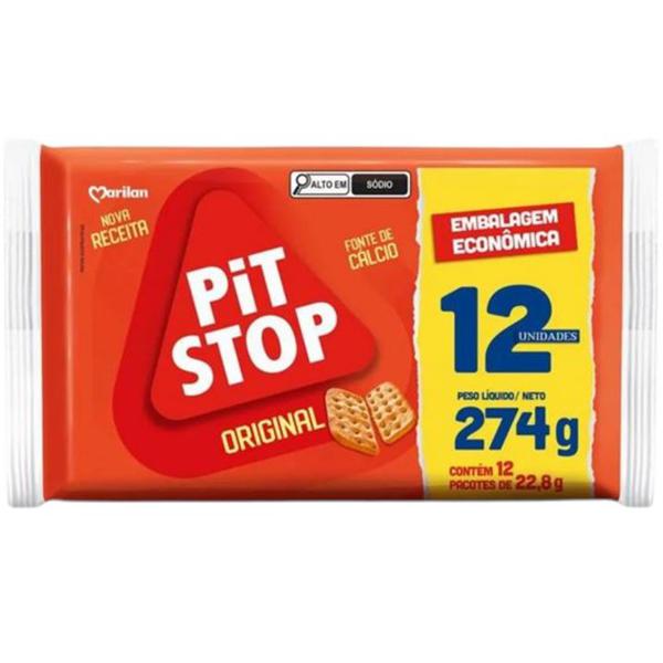 BISCOITO MARILAN PIT STOP ORIGINAL 274G