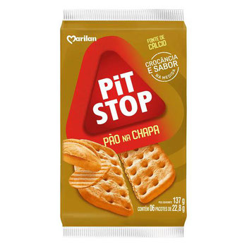 BISCOITO MARILAN PIT STOP PAO CHAPA 137G