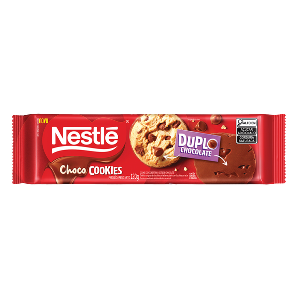 BISCOITO NESTLE COOKIES COB CHOC 120G