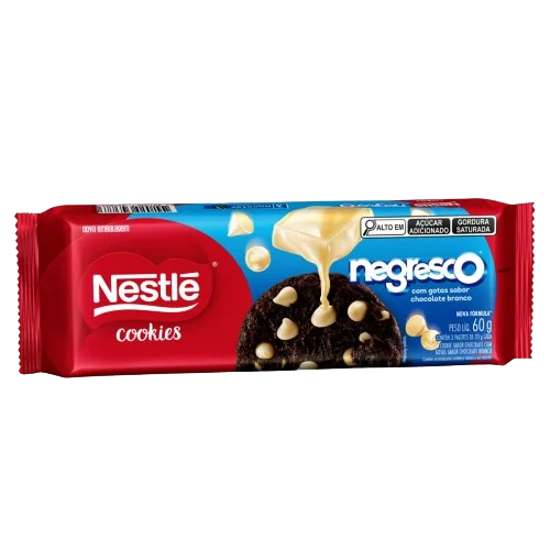 BISCOITO NESTLE COOKIES GOTA BAUNILHA 60
