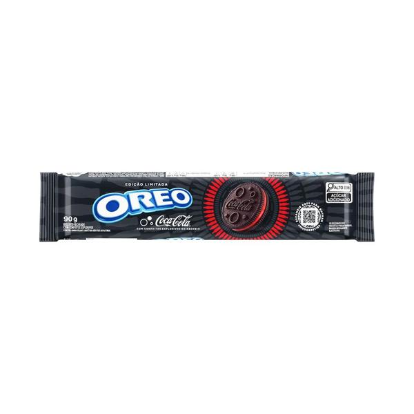 BISCOITO OREO RECHEADO COCA COLA 90G