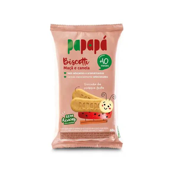 BISCOITO PAPAGA INF MACA E CANELA