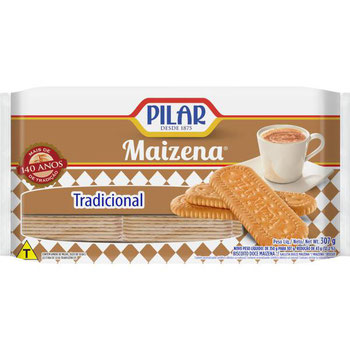 BISCOITO PILAR MAIZENA TRADICIONAL 307