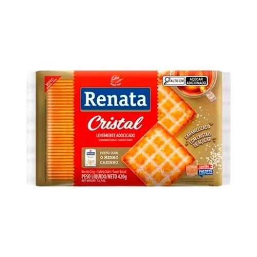 BISCOITO RENATA LAMINADO CRISTAL 420G
