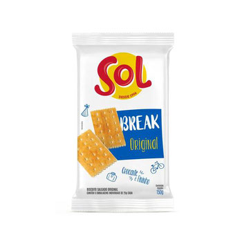 BISCOITO SALT ORIGINAL SOL 150G