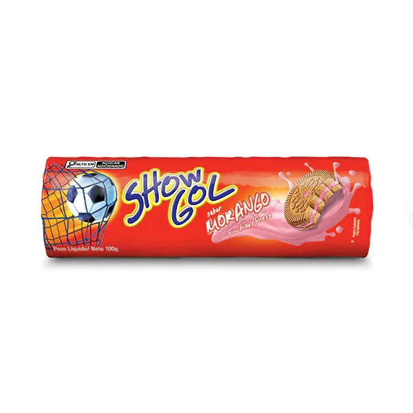 BISCOITO SHOW GOL RECH MOR 100G