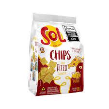 BISCOITO SOL CHIPS PIZZA MARGUERITA 60G
