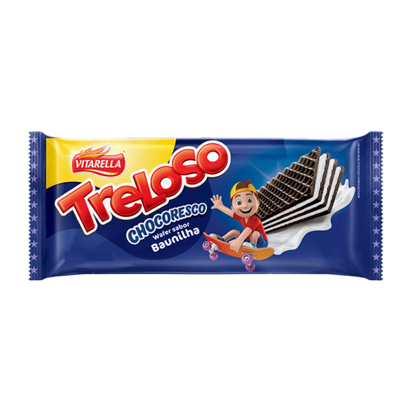 BISCOITO VITARELLA TREL WAF 35G CHOCORES