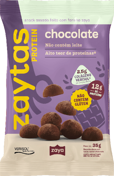 BISCOITO ZAYTAS CHOCOLATE PROTEIN 35G