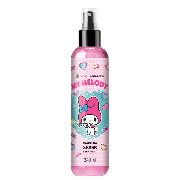 BODY SPLASH CIA NATUREZA MY MELODY 240ML