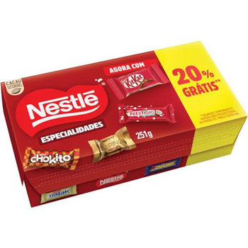 BOMBOM NESTLE ESPECIALIDADES 251G PROMO