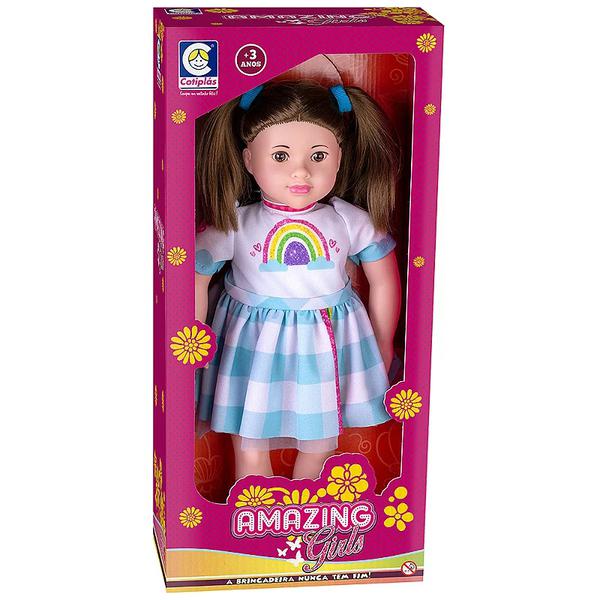 BONECA COTIPLAS AMAZING GIRLS VESTIDO AR