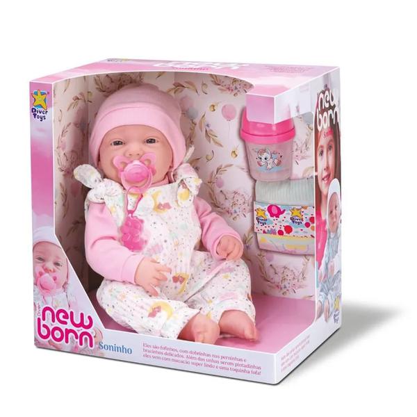 BONECA DIVERTOYS DIVER NEW BORN SONINHO