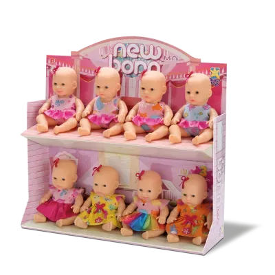 BONECA DIVERTOYS NEW BORN MINI R8236