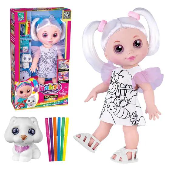 BONECA SUPER TOYS BABYS COLLECTION FASHI