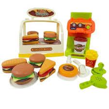 BRINQ BSTOYS FOOD KIDS HAMBURGUERIA R645