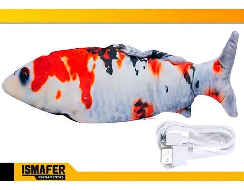 BRINQ CLUB PET PELUCIA PEIXE ELETRICO R4