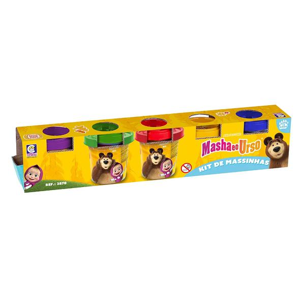 BRINQ COTIPLAS KIT MASSINHA MARSHA E URS