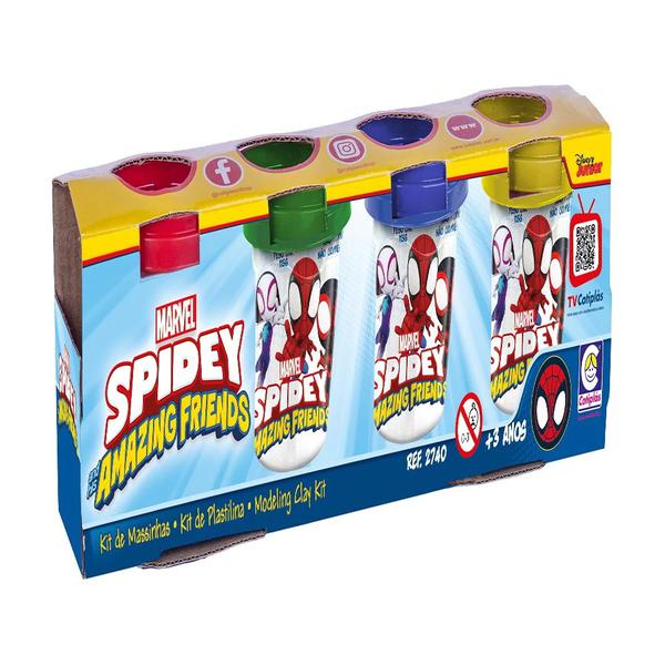 BRINQ COTIPLAS KIT MASSINHA MARVEL SPIDE