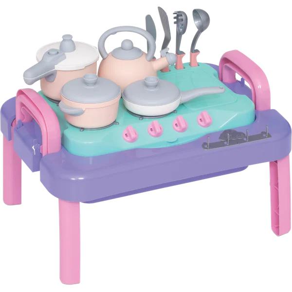 BRINQ MERCOTOYS MESINHA BABY GOURMET CHA
