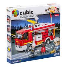 BRINQ MULTIKIDS CUBIC CAMINHAO BOMBEIROS