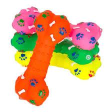 BRINQ PET BONTRATO VINIL OSSO CORES DIV