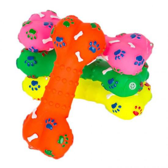 BRINQ PET BONTRATO VINIL OSSO PATINHA G