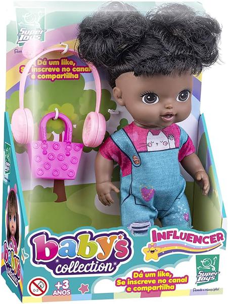 BRINQ SUPER TOYS BABYS COLLECTI INFLU NE