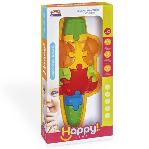 BRINQ USUAL QUEBRA CABECA JACARE HAPPY R