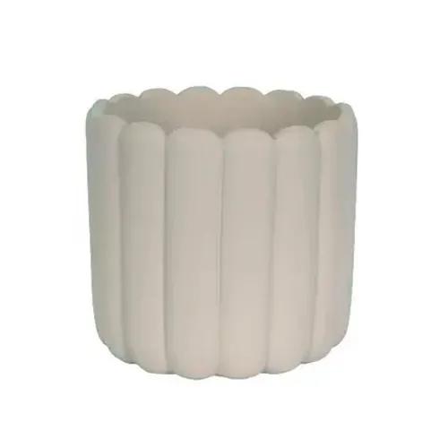 CACHEPOT GRILLO CIMENTO CINZA 14CM R5317