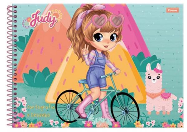CADERNO FORONI CART JUDY FSC 80F
