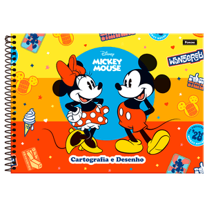 CADERNO FORONI CART MINNIE VINTAG FSC 80