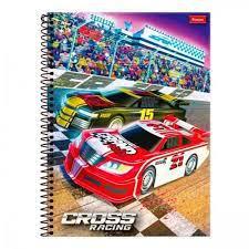 CADERNO FORONI UNIV CROSS RACING FSC 10M