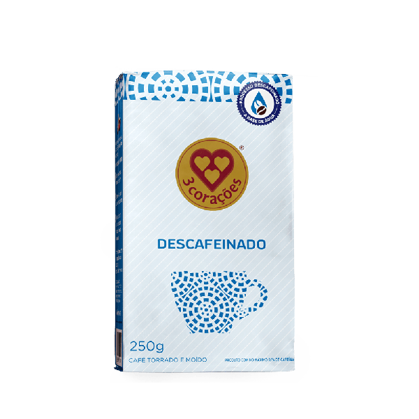 CAFE 3CORACOES DESC VACUO 250G