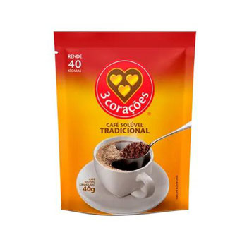 CAFE 3CORACOES TRADICIONAL REFIL 40G