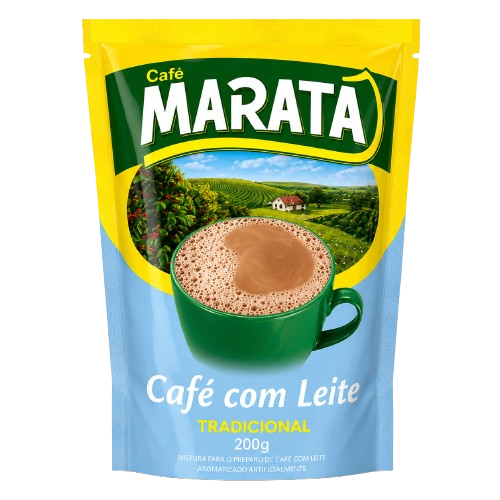 CAFE MARATA C/LEITE SACHE 200GR