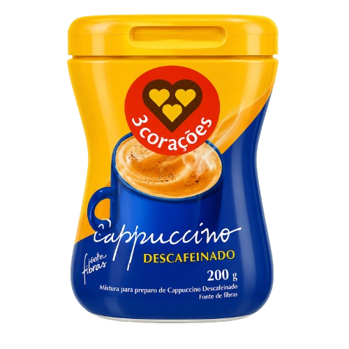 CAPPUCCINO 3CORACOES DECAF 200G