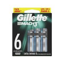 CARGA GILLETTE MACH 3 PROMO L+P- C/6