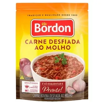 CARNE BORDON COZIDA DESFIADA 200G