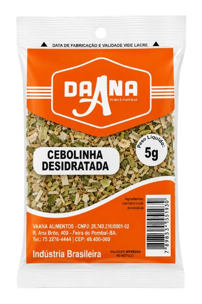 CEBOLINHA DAANA DESIDRATADA 5G